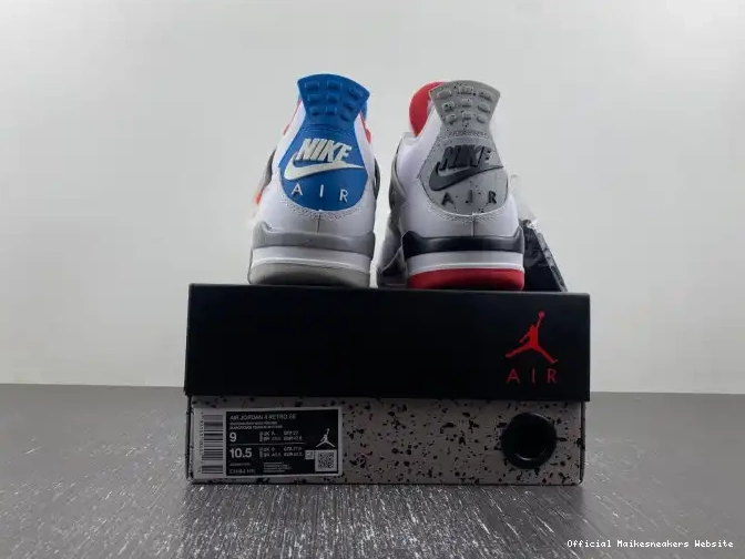 Official Maikesneakers CL1184-146 What The Jordan Retro 4 0418